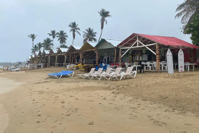 Restaurantes en la playa de Las Terrenas