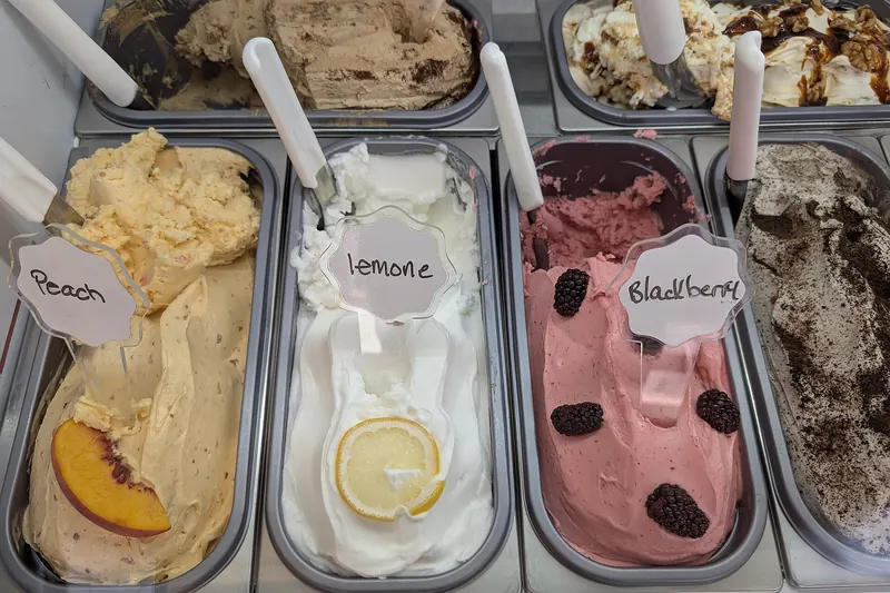 Helado artesanal (ilustración)